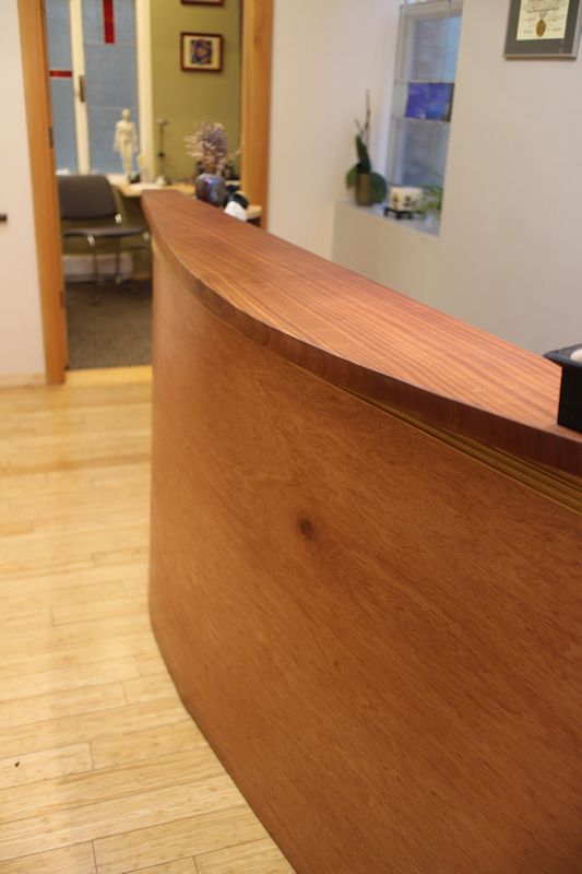 Custom Hardwood Counter