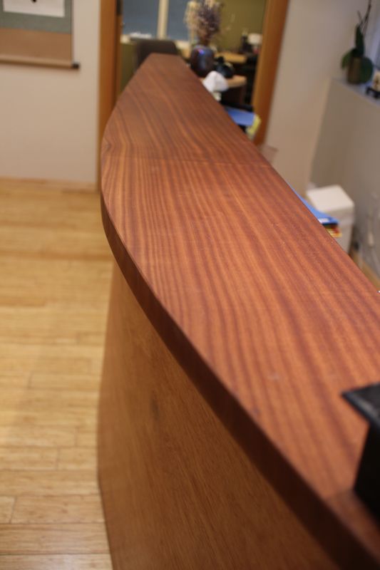 Custom Harwood Counter