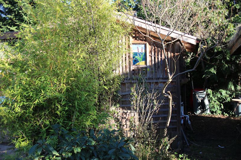 Landscaped custom Hot Tub Enclosure